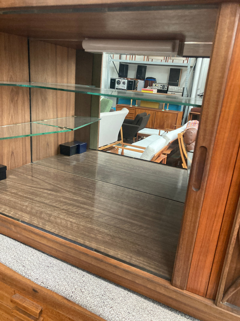 Pre order - Rudowski genuine bespoke sideboard 5 door cabinet credenza MCM black bean timber