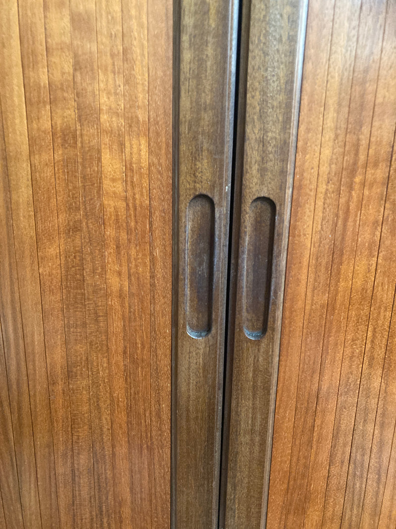 Pre order - Rudowski genuine bespoke sideboard 5 door cabinet credenza MCM black bean timber