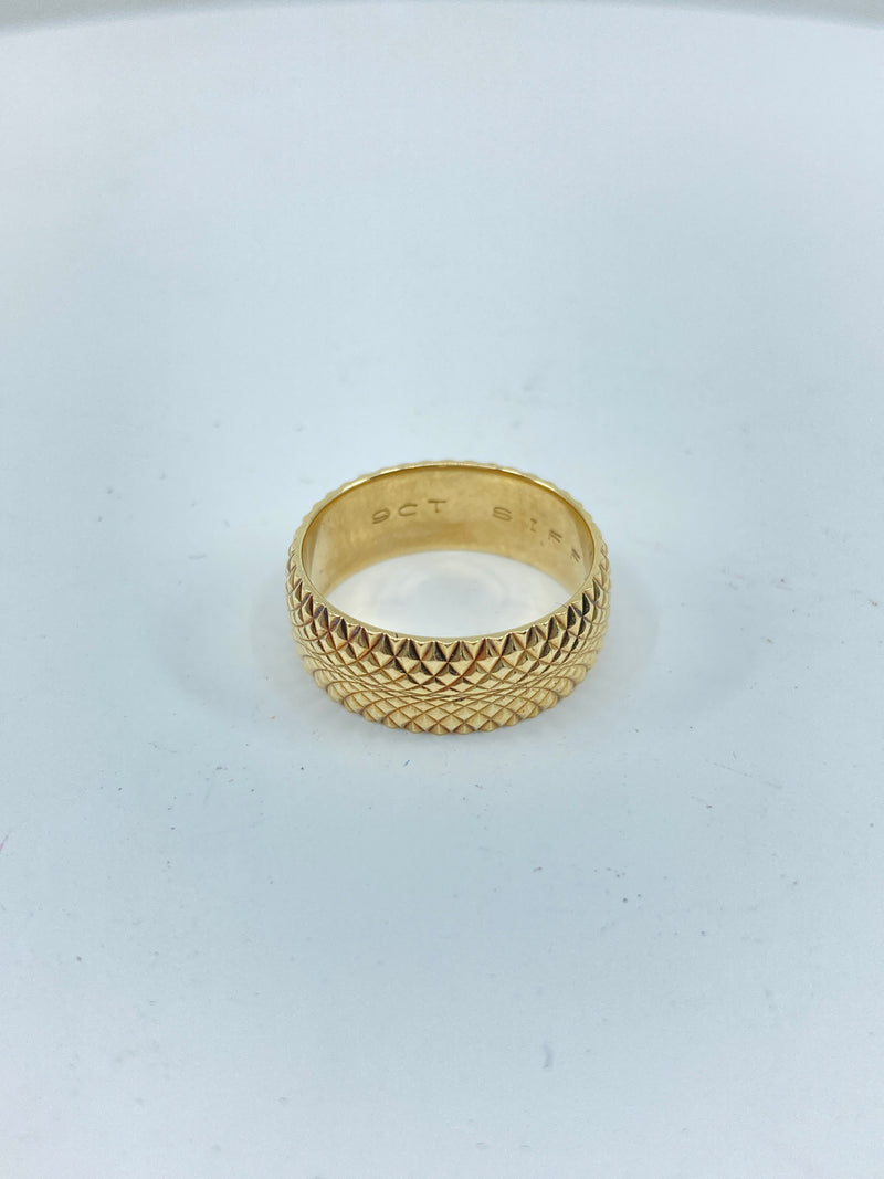 Five Gold Filled Rings Friendship Bracelet