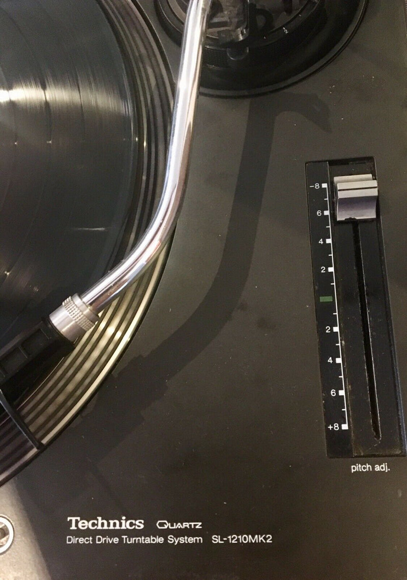 Technics SL-1210 mk2 direct drive vinyl turntable used