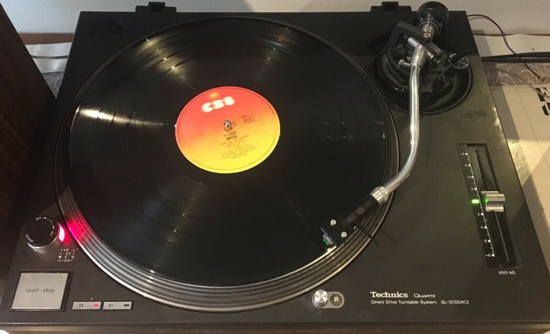 Technics SL-1210 mk2 direct drive vinyl turntable used