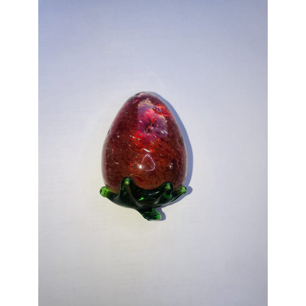 10 x Glass fruit murano art fruit pieces style vintage Italy hand blown