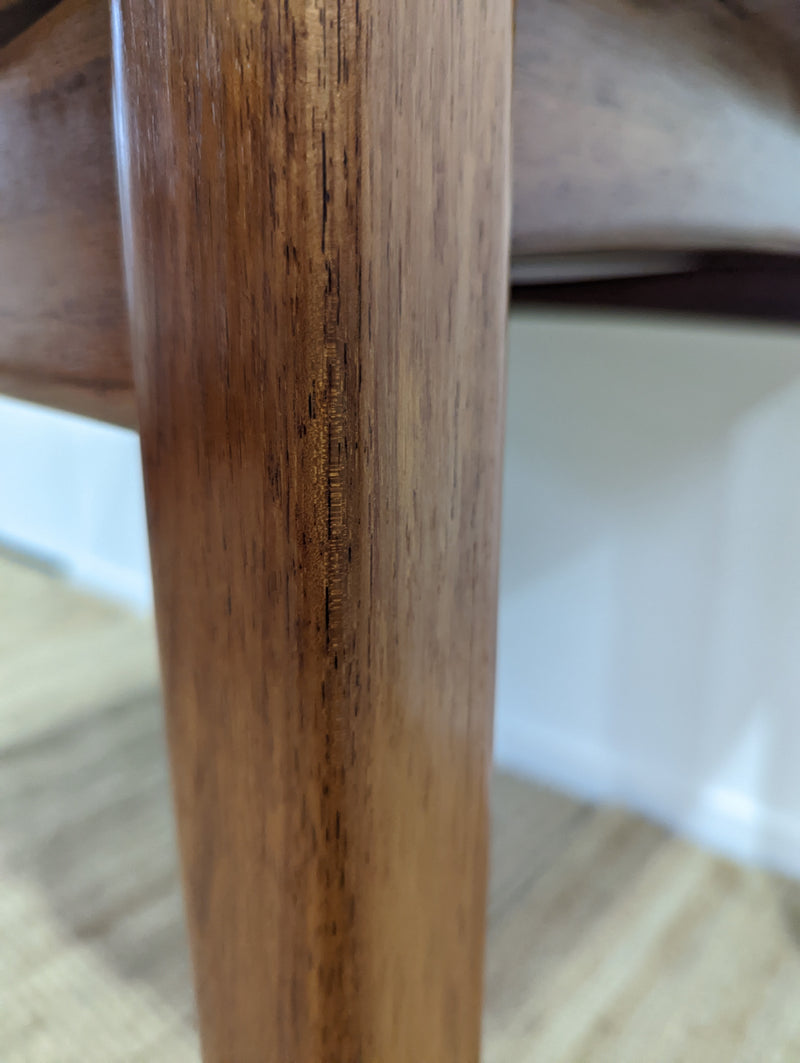 MCM extendable table teak fully restored by Scope Furniture