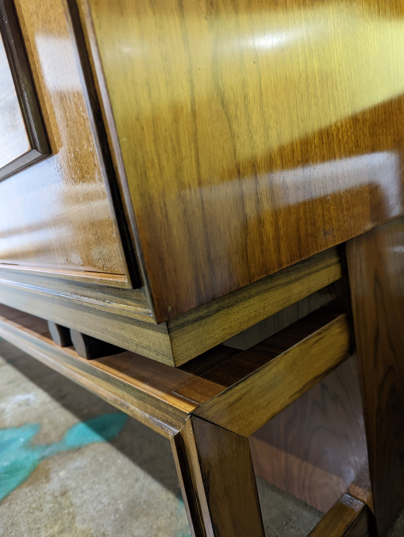 Rudowski bespoke sideboard extra long 3.1m teak 6 door MCM 1960-70s