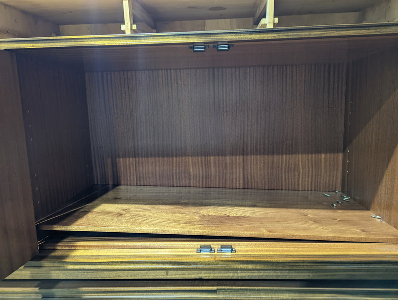 Rudowski bespoke sideboard extra long 3.1m teak 6 door MCM 1960-70s