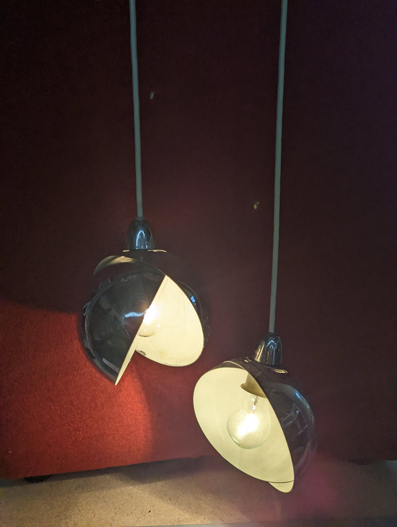 Dual MCM hanging downlight pendant R J Brodie Lighting