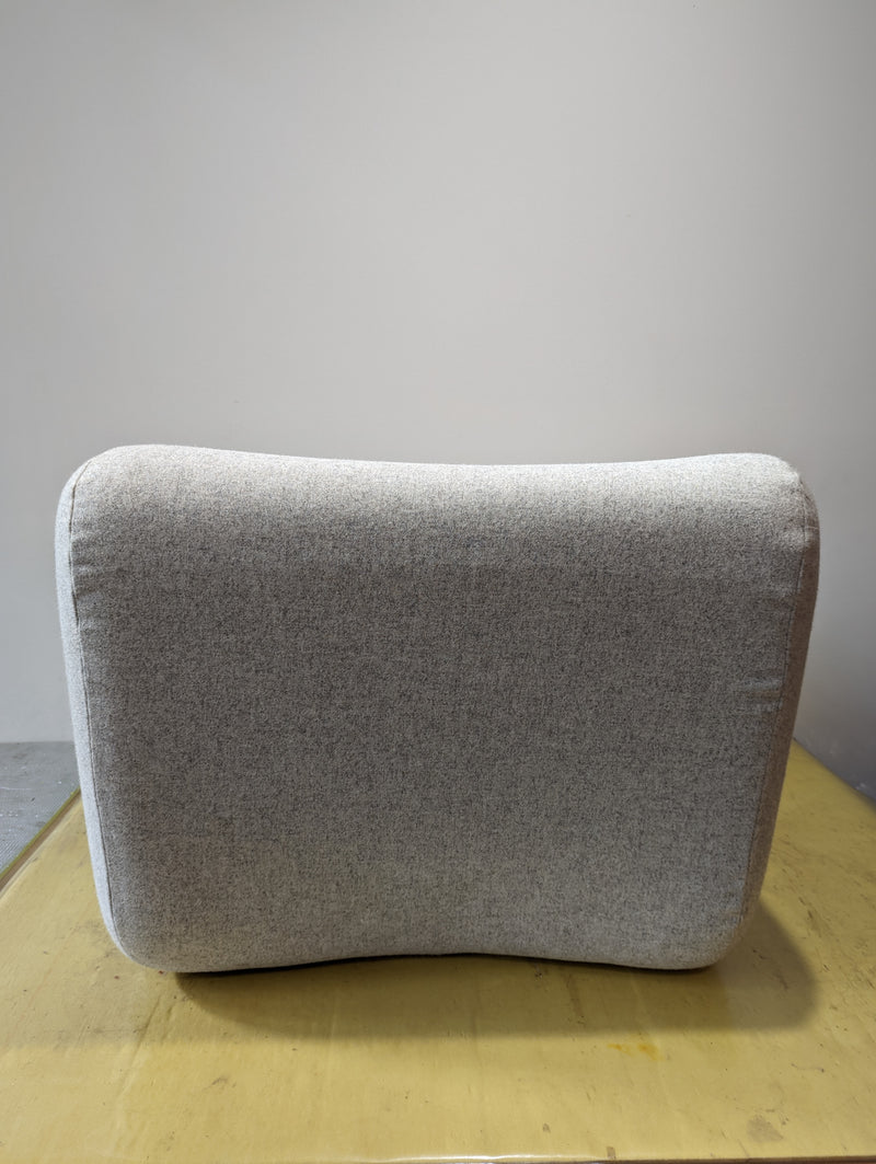 Authentic Featherston Uniroyal Numero 1V IV lowback armchair Kvadrat wool off grey off white
