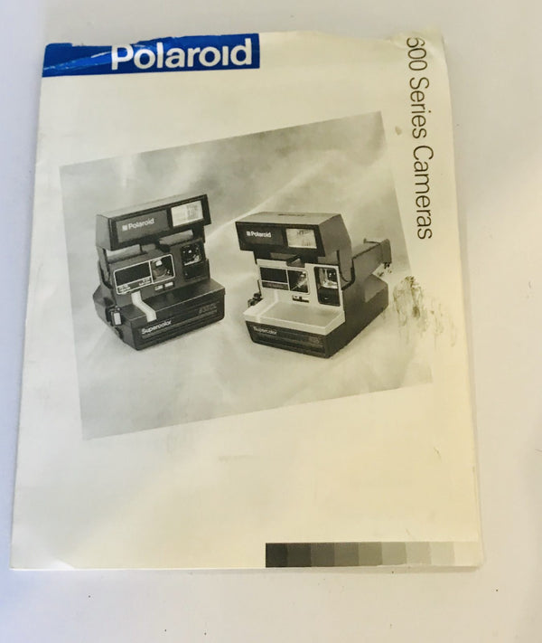 Polaroid supercolor 635CL film camera boxed