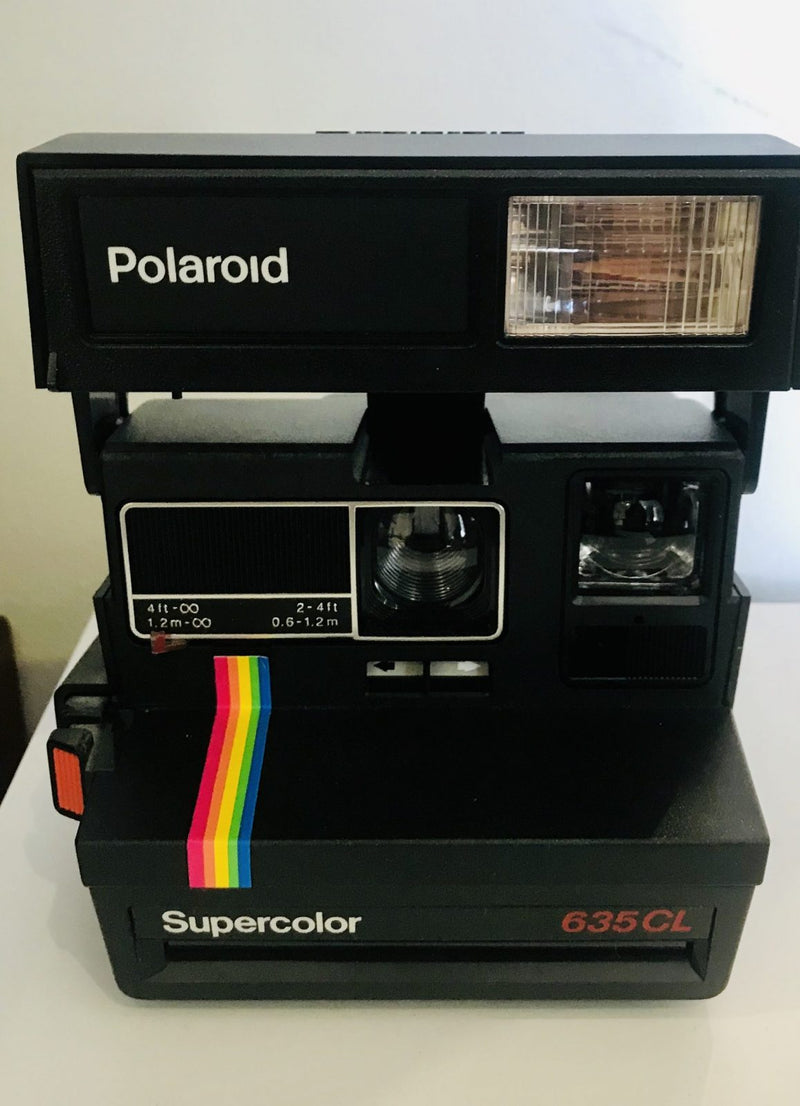 Polaroid supercolor 635CL film camera boxed