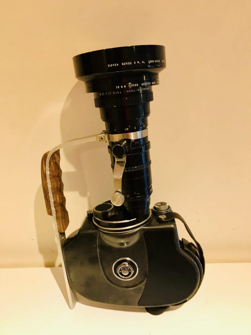 Beaulieu R16 film vintage movie camera manfrotto 144 tripod 128 pan