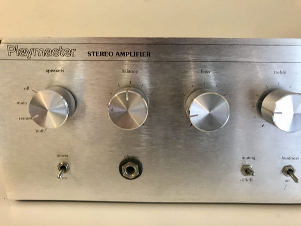 Electronics Australia Playmaster Stereo Amplifier Solid State
