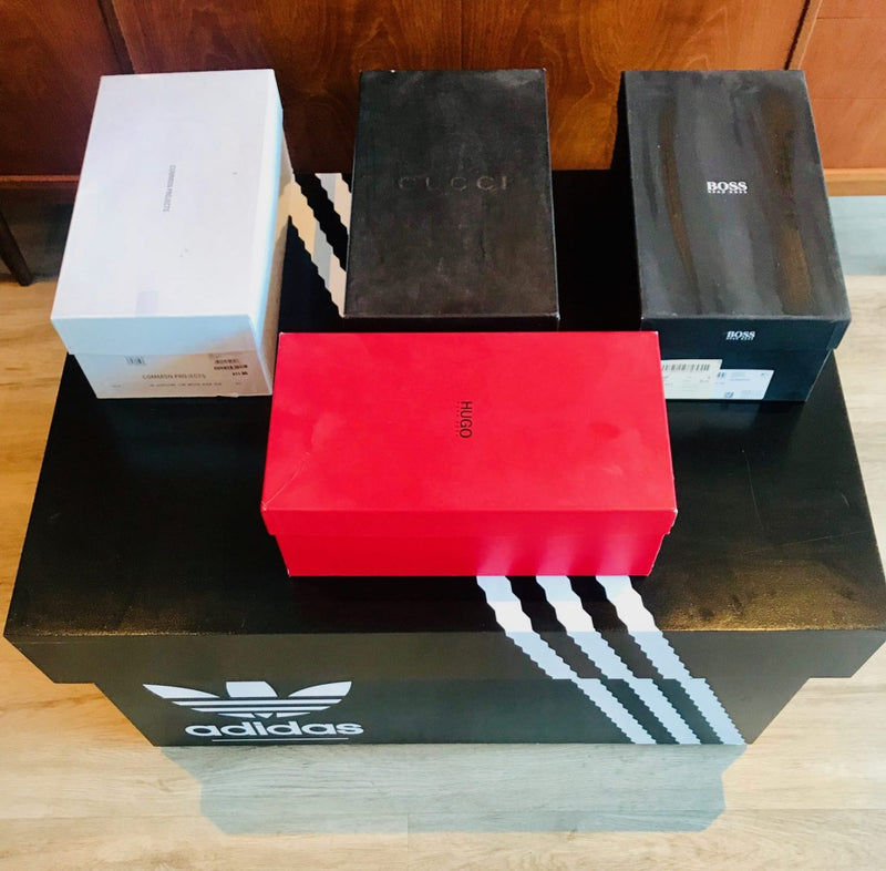 Adidas XXXL shoe box storage chest drawer genuine sneaker freaker