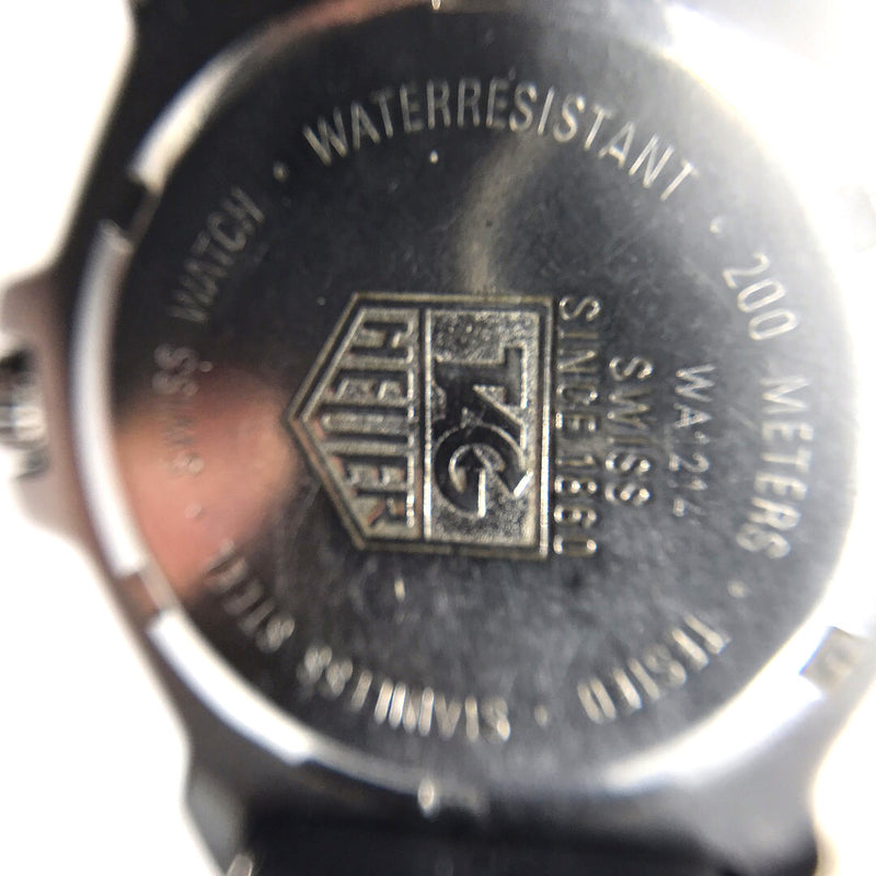 TAG Heuer Professional 374.508 28mm Black Swiss Quartz Womens (unisex) Watch