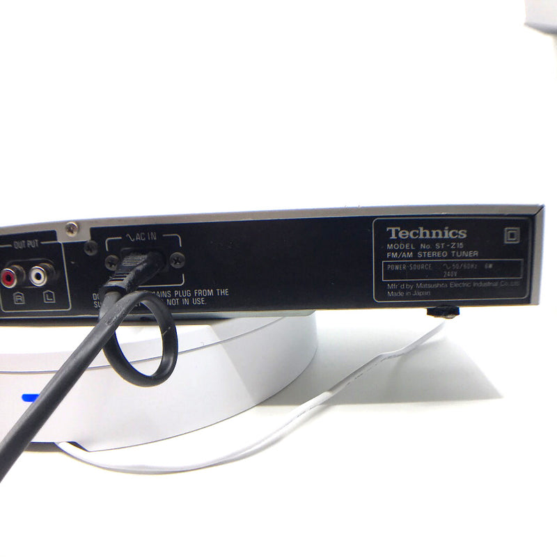 Technics am/fm stereo tuner ST-Z15 working vintage retro japan