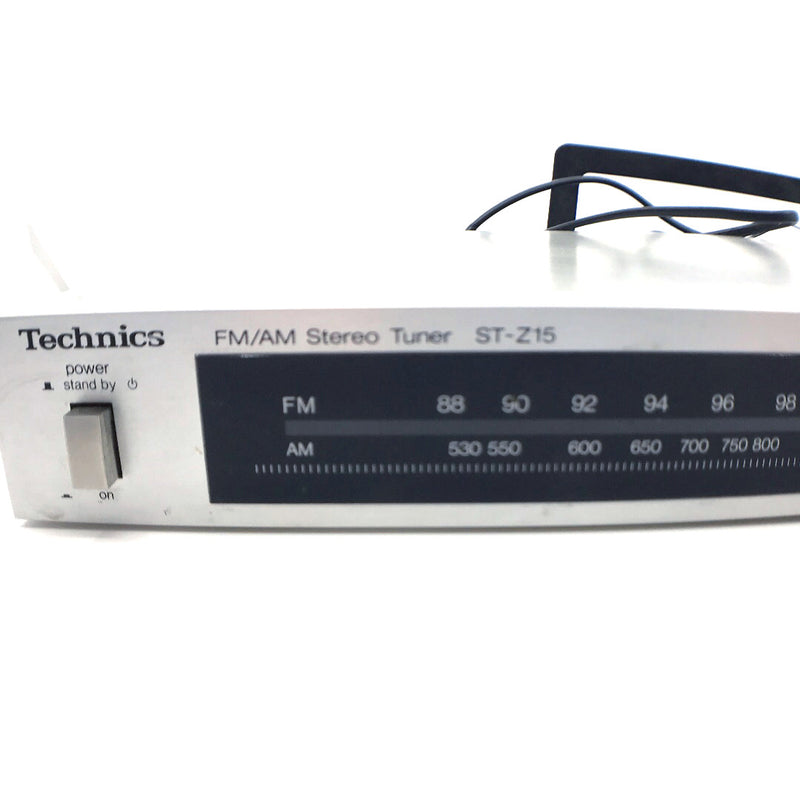 Technics am/fm stereo tuner ST-Z15 working vintage retro japan