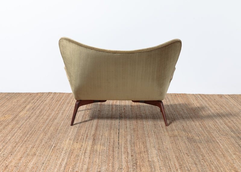 Original Genuine restored Featherston contour suite pair armchairs R160 matching R161 settee (pair of armchairs + settee)
