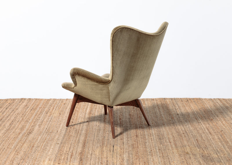 Original Genuine restored Featherston contour suite pair armchairs R160 matching R161 settee (pair of armchairs + settee)