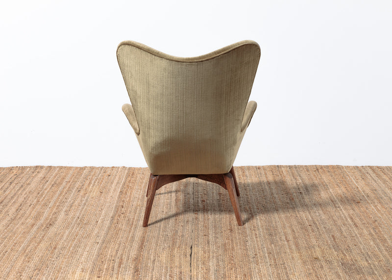 Original Genuine restored Featherston contour suite pair armchairs R160 matching R161 settee (pair of armchairs + settee)