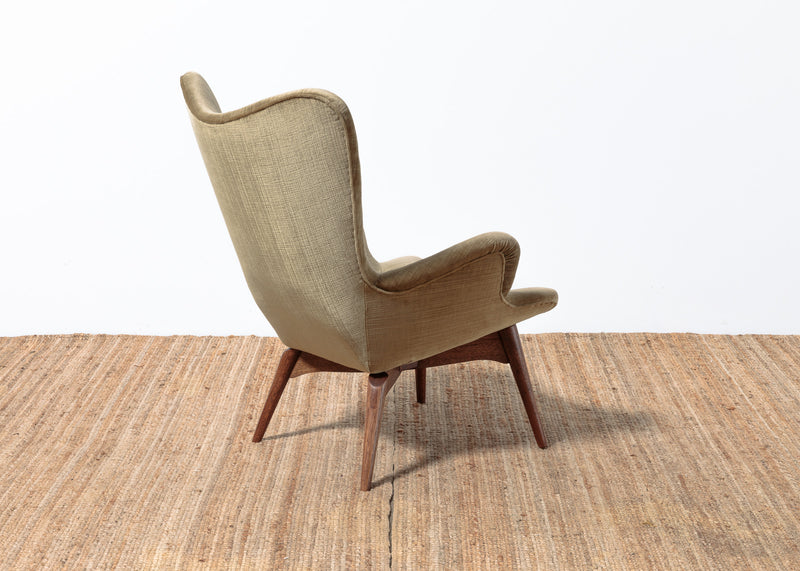Original Genuine restored Featherston contour suite pair armchairs R160 matching R161 settee (pair of armchairs + settee)
