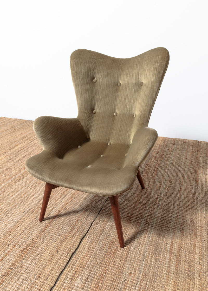 Original Genuine restored Featherston contour suite pair armchairs R160 matching R161 settee (pair of armchairs + settee)