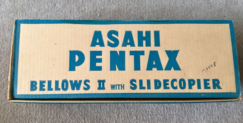 Asahi Pentax Bellows II and Slide Copier Unit From Japan. BNIB in box