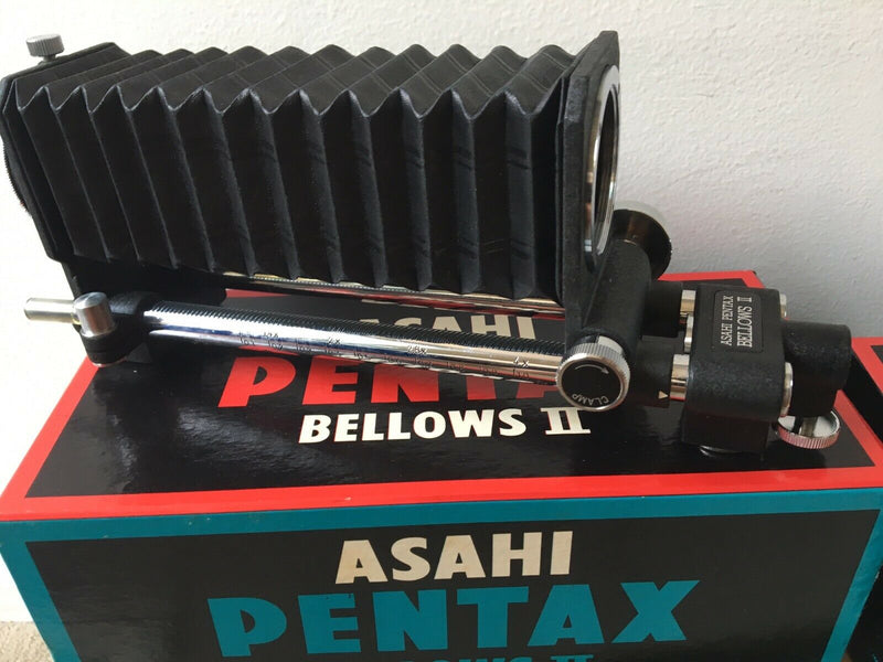 Asahi Pentax Bellows II and Slide Copier Unit From Japan. BNIB in box