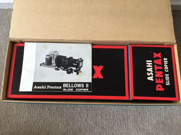 Asahi Pentax Bellows II and Slide Copier Unit From Japan. BNIB in box