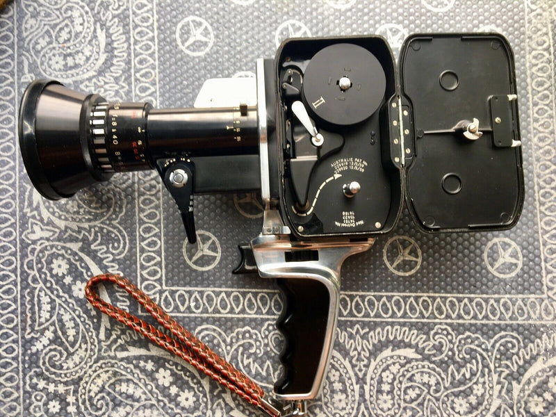 Bolex Paillard P1 8mm Movie camera vintage working 1960s
