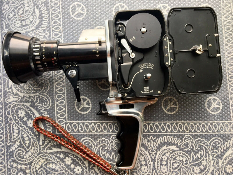 Bolex Paillard P1 8mm Movie camera vintage working 1960s