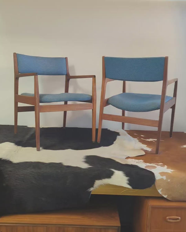Max Hutchinson pair of carver armchairs 1960s