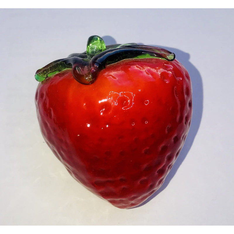 10 x Glass fruit murano art fruit pieces style vintage Italy hand blown