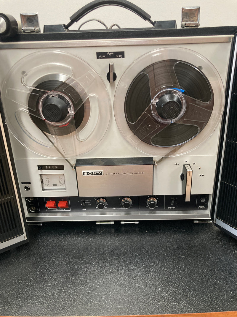Sony Reel to Reel Tape Player/Recorder retro vintage mechanically restored TC-252