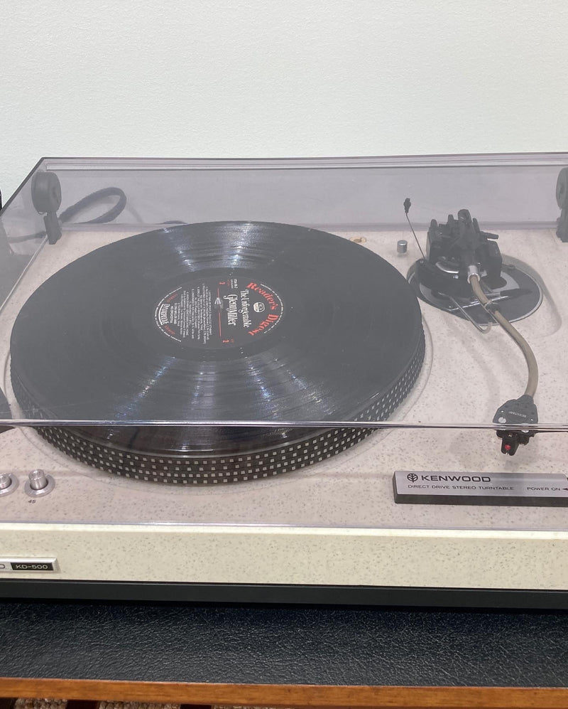 Kenwood hifi direct drive stereo turntable KD500 with SME Series 3 tonearm