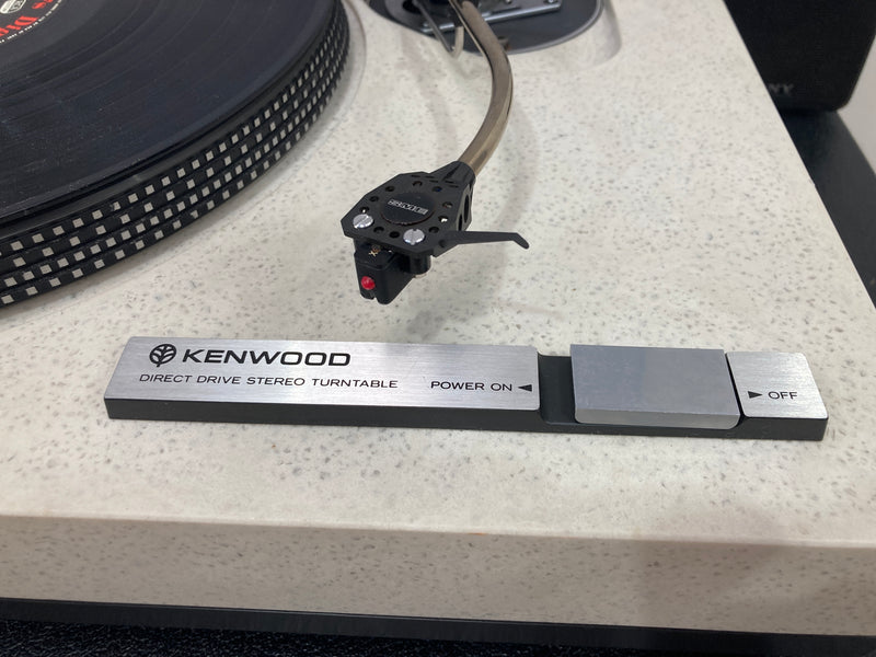 Kenwood hifi direct drive stereo turntable KD500 with SME Series 3 tonearm