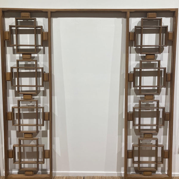 Rudowski wall door entrance entry partition fitting 1965 bespoke rare