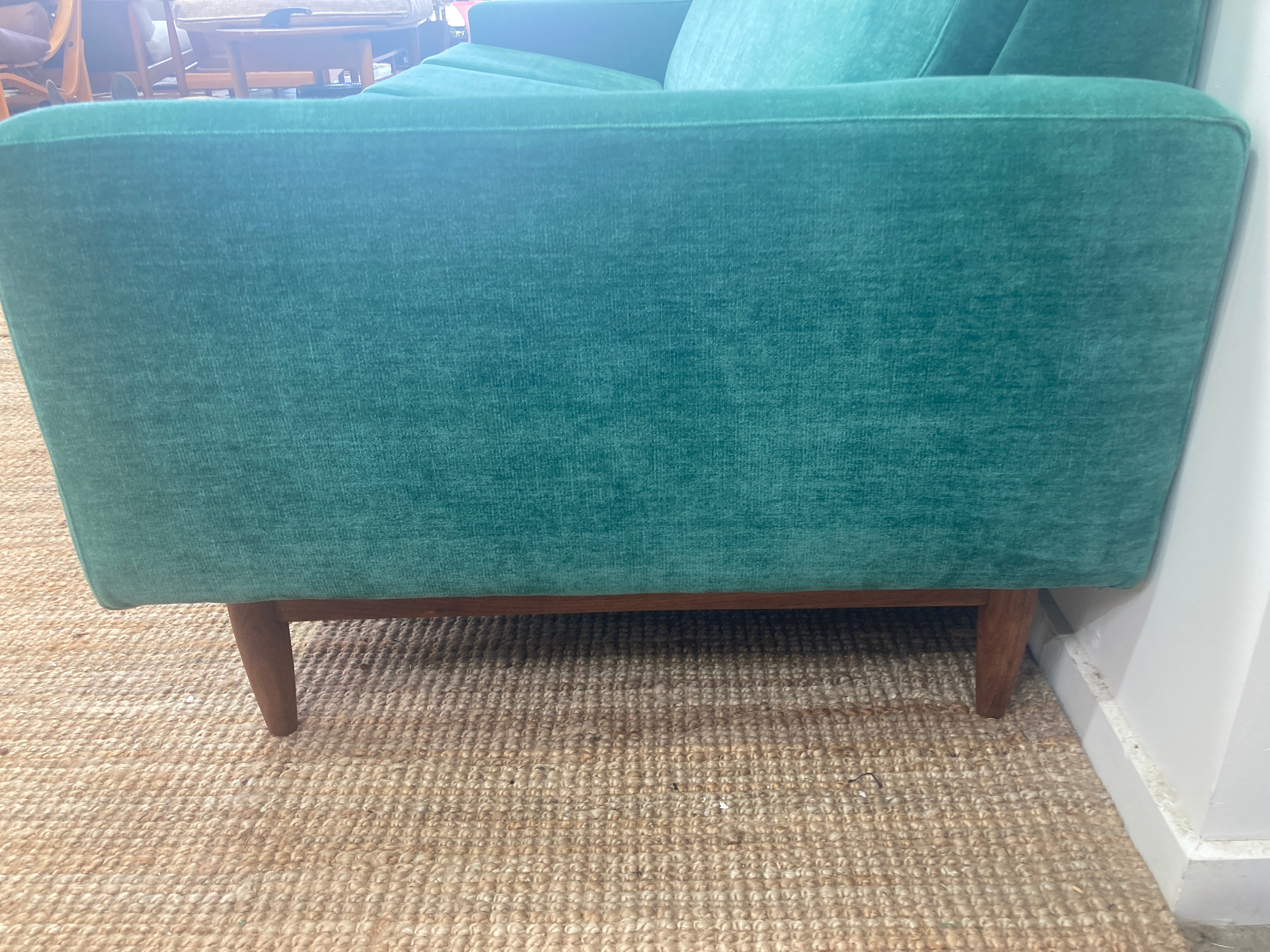 Genuine original Parker 4 seater couch lounge full restoration aqua ve