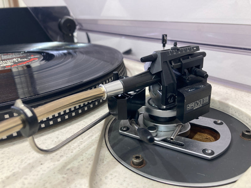 Kenwood hifi direct drive stereo turntable KD500 with SME Series 3 tonearm