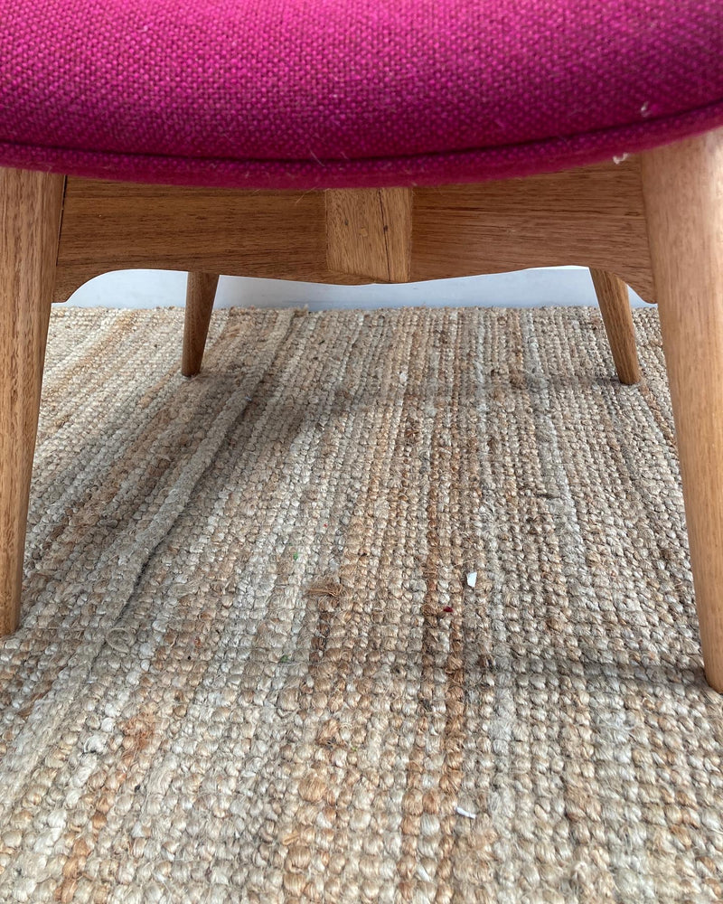 Original Genuine restored Featherston contour armchair R160 Kvadrat Hallingdale fabric