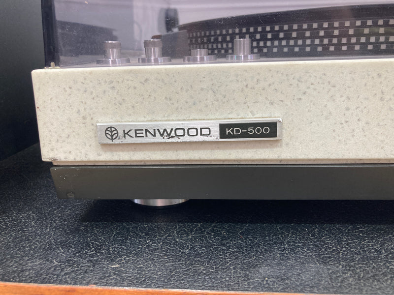Kenwood hifi direct drive stereo turntable KD500 with SME Series 3 tonearm