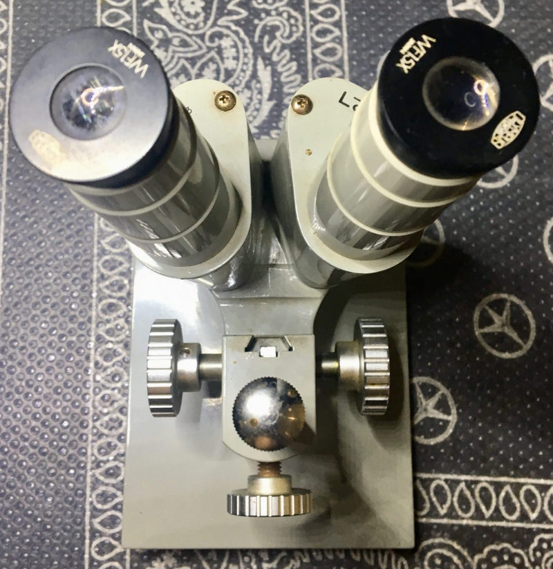 Labax Olympus wf15x microscope used made in Japan objective