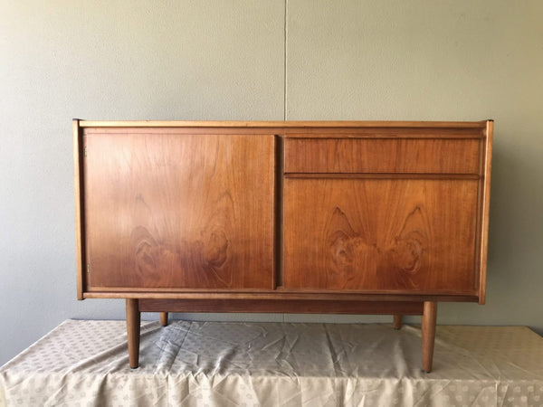 Parker 2 door lip restored bar sideboard authentic 1960s MCM