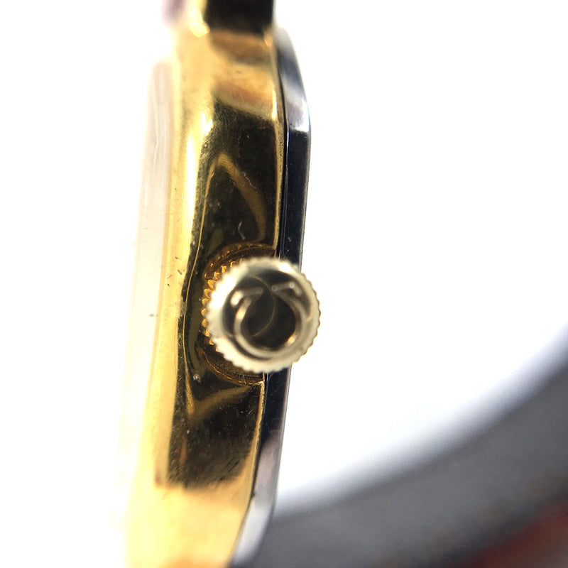 Omega Geneve gold plated hand wind ladies womens watch original box 9ct gold lugs Cal 625 17 Jewels