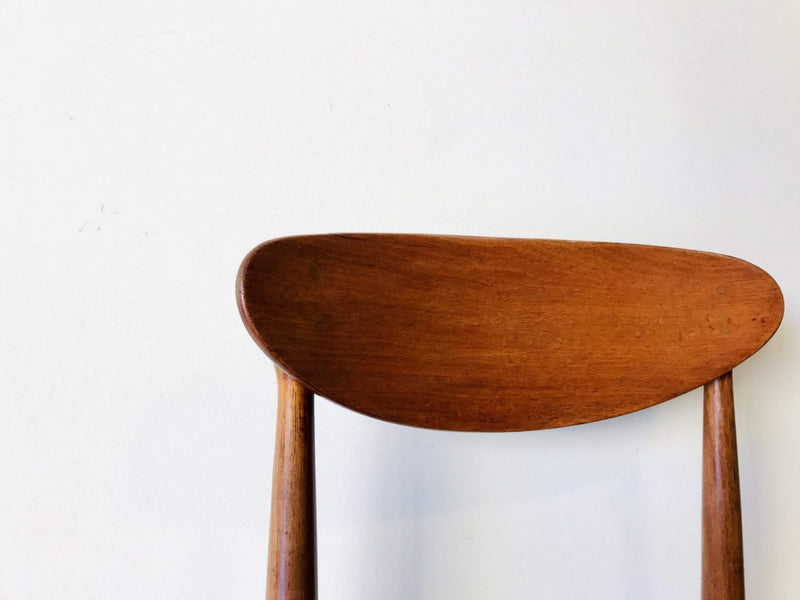 Authentic Parker Matchstick dining chair 1960s single model 107 black restored