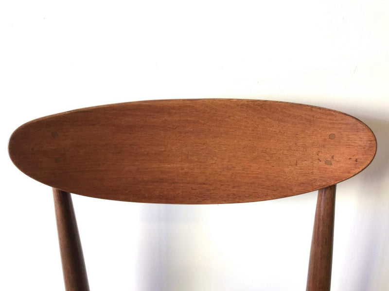 Authentic Parker Matchstick dining chair 1960s single model 107 black restored