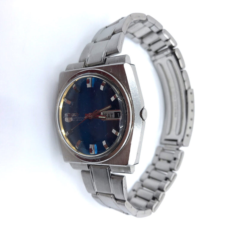 Vintage seiko 21 Jewels automatic date mens watch Square Case 38mm 611