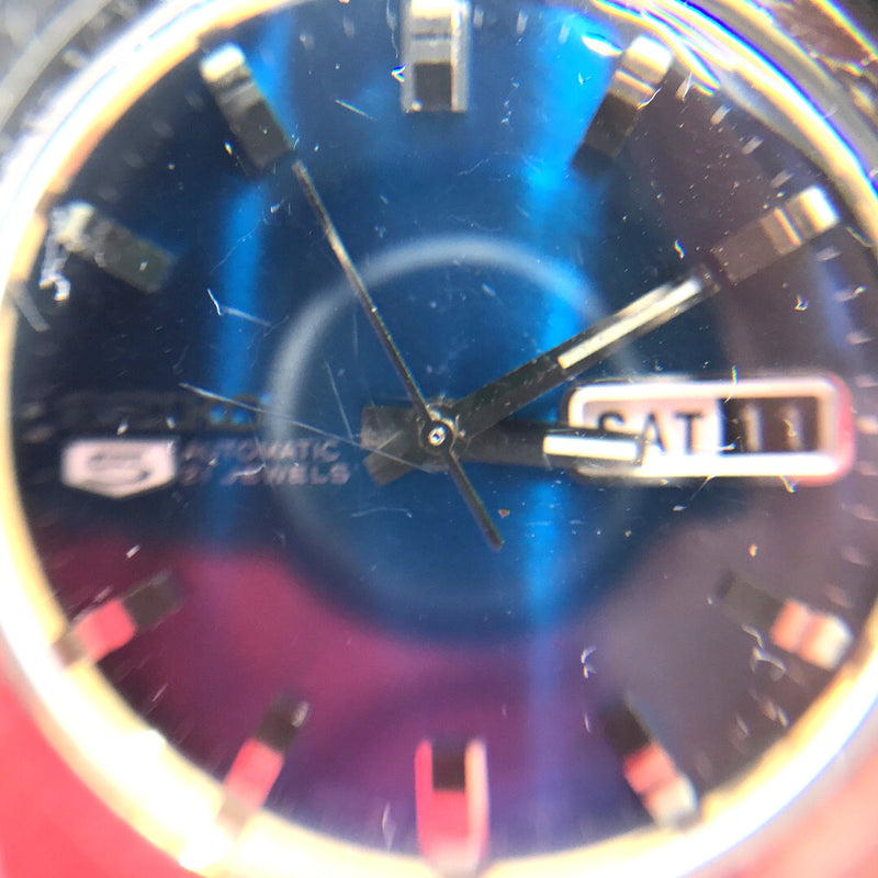 Vintage seiko 21 Jewels automatic date mens watch Square Case 38mm 611