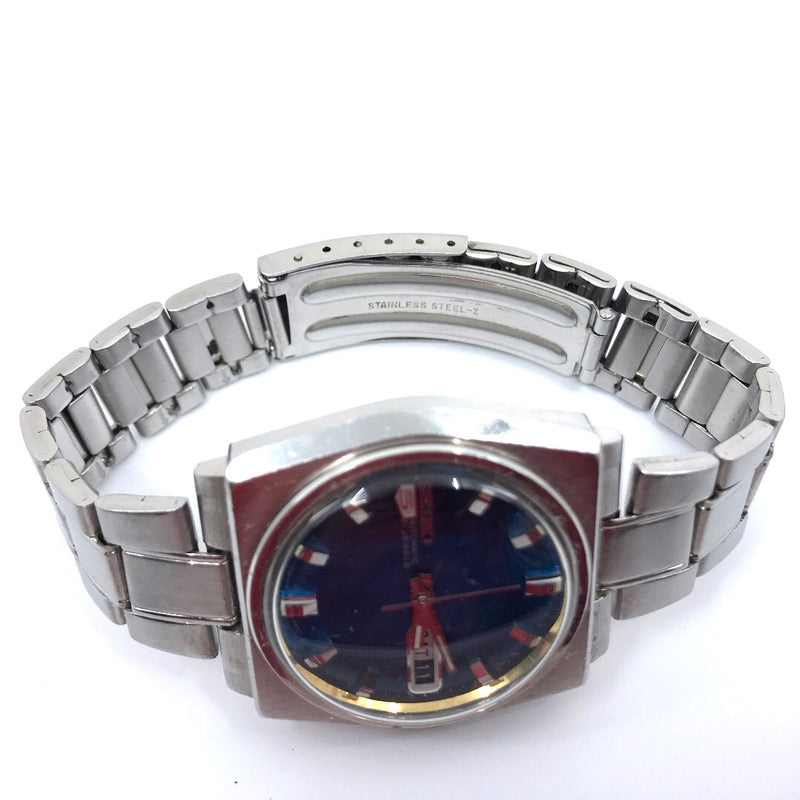Vintage seiko 21 Jewels automatic date mens watch Square Case 38mm 611