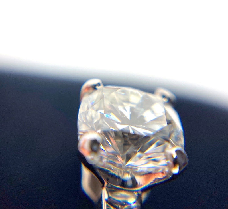Tiffany & Co Novo Platinum diamond engagement ring matching brilliant cut diamond wedding ring