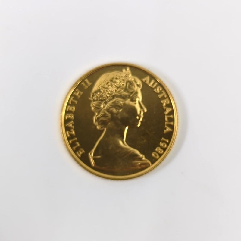 Royal Australian Mint $200 22ct gold coin Koala Queen Elizabeth II 1980