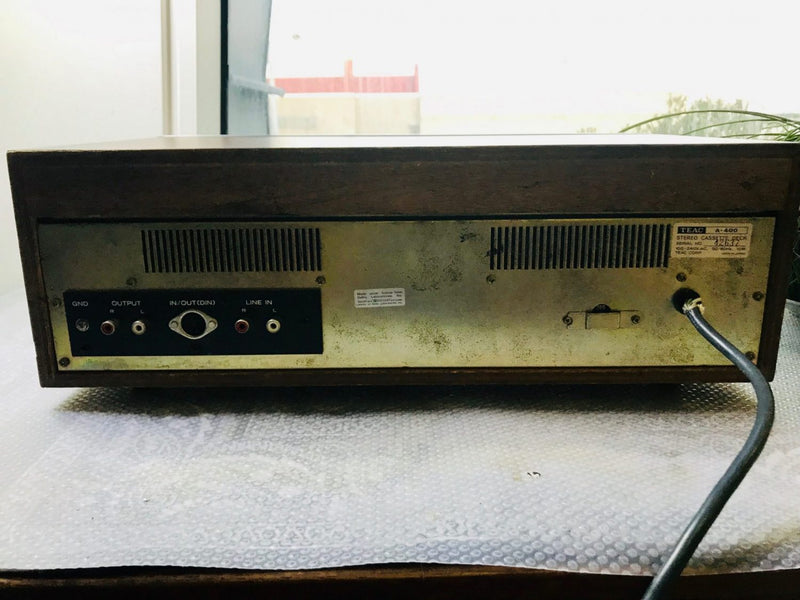 TEAC Cassette Deck A 400 vintage 1970s tape player
